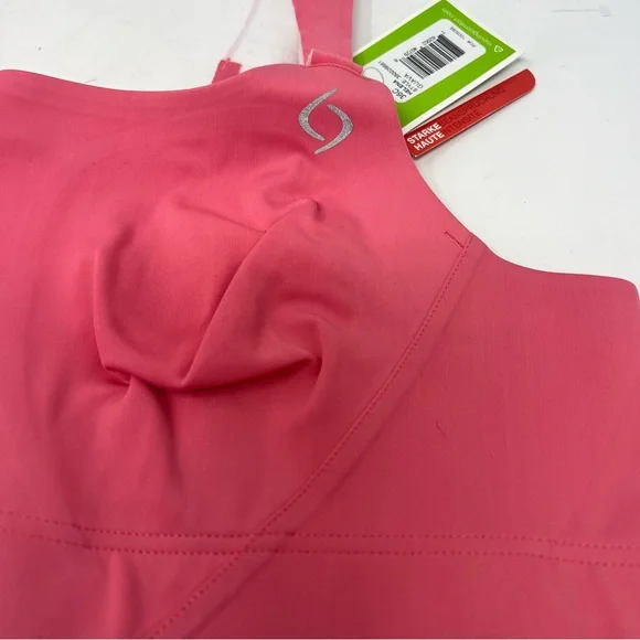 Moving Comfort Helena High Impact sports bra in Guava size 36C NWT - Picture 2 of 10